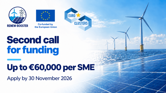RENEW-BOOSTER Launches Its Second Funding Call: Up to €60,000 for Small and Medium-Sized Enterprises