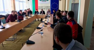 Meeting with the IT business in Sliven