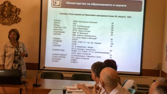 Burgas is one of the five cities where applied programmers will be trained