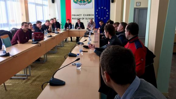 Meeting with the IT business in Sliven